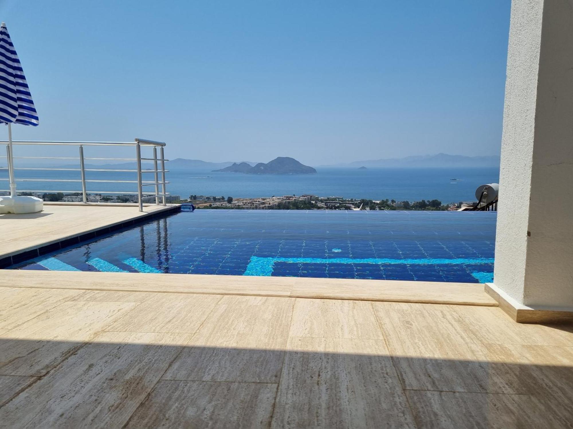 Bodrum Eason Villa & House 350M2 Full Sea View With Private Infinity Pool Zewnętrze zdjęcie